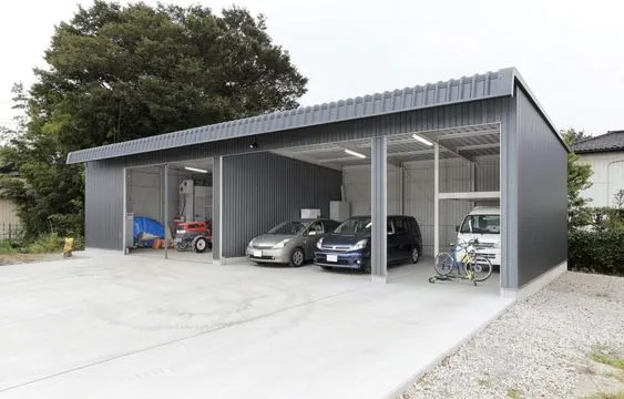 Outdoor Car Shed