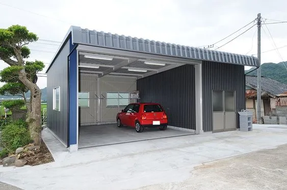Outdoor Car Shed
