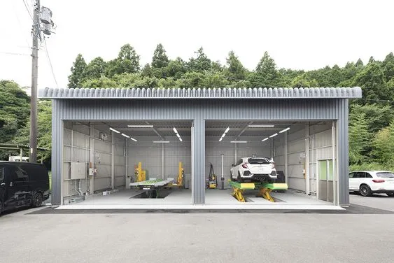Outdoor Car Shed